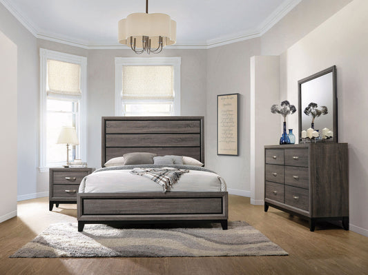 Watson Four-piece California King Bedroom Set Grey Oak - The Sleep Loft - Online Mattress Showroom NYC