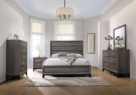 Watson Five-piece California King Bedroom Set Grey Oak - The Sleep Loft - Online Mattress Showroom NYC