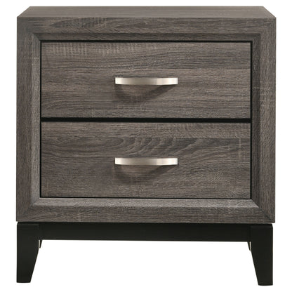 Watson Four-piece Twin Bedroom Set Grey Oak