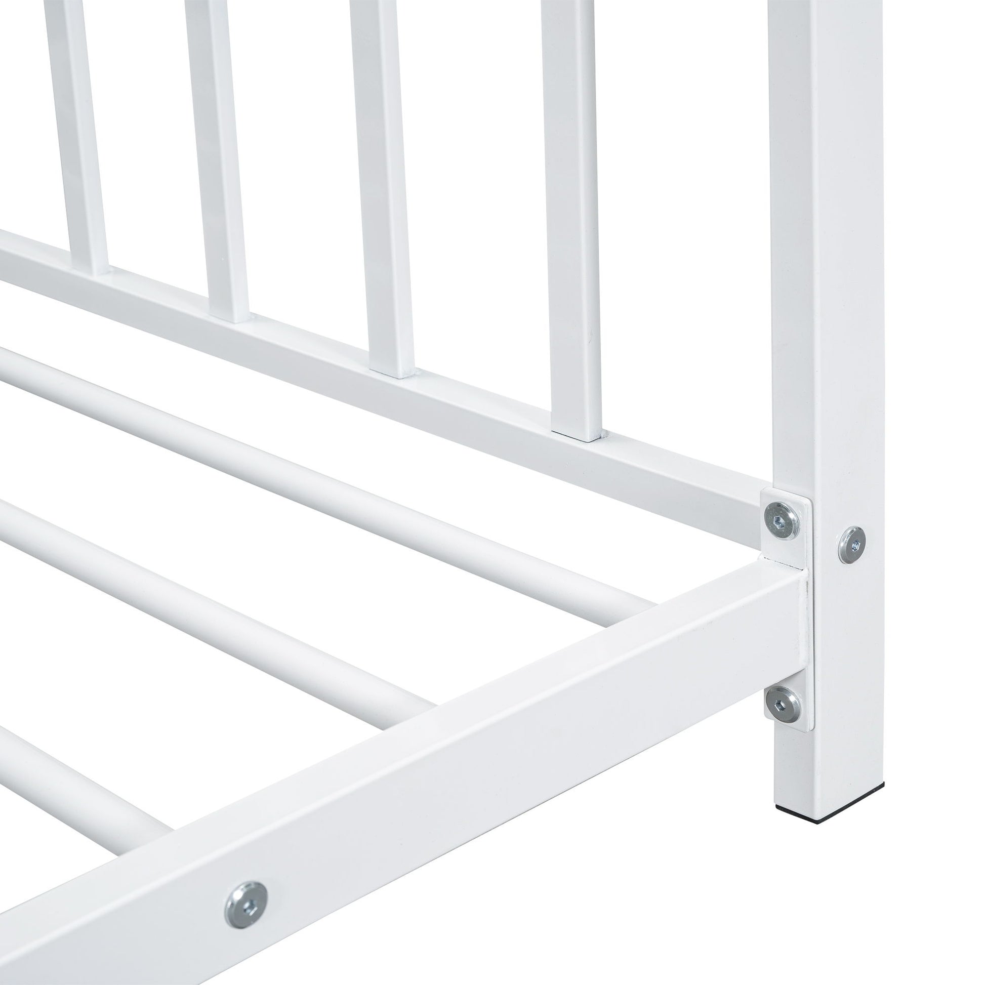 Metal House Platform Bed With Modern Design And Durable Frame - The Sleep Loft - Online Mattress Showroom NYC