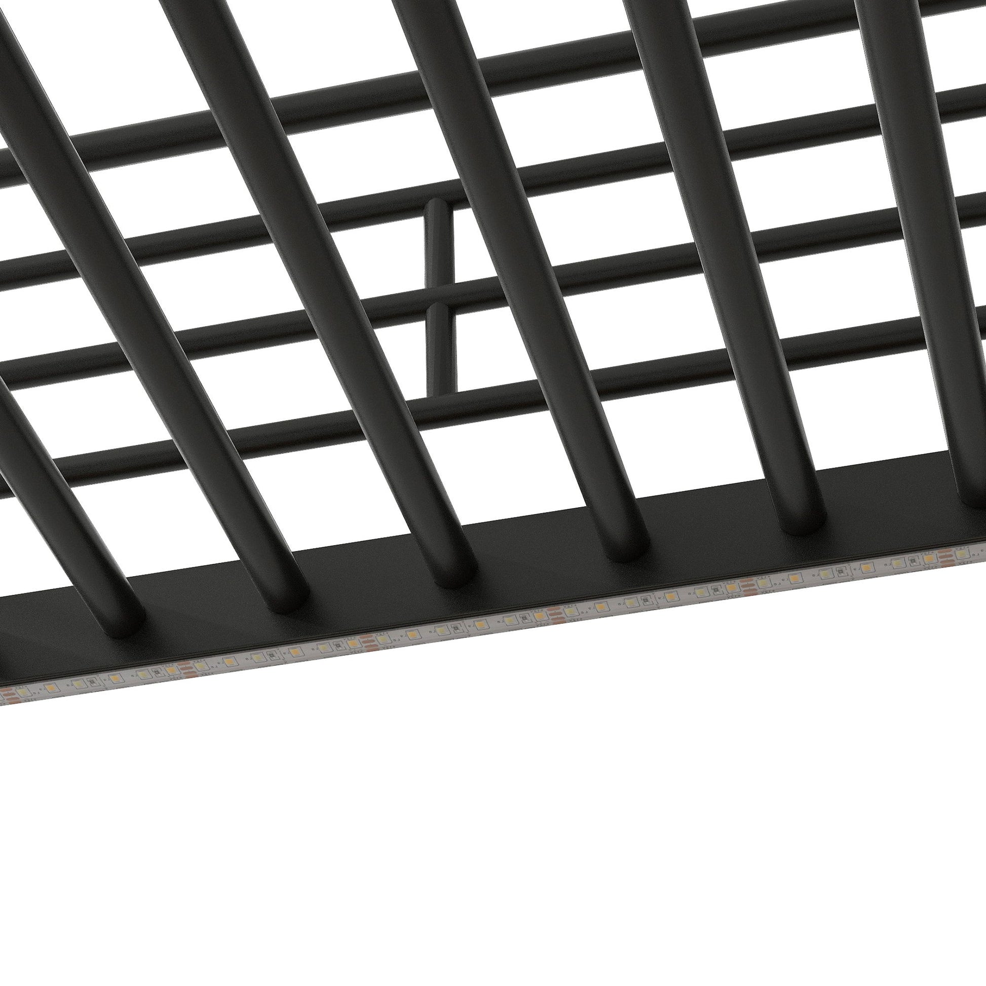 Loft Bed With Desk, Storage Staircase, Small Wardrobe And LED Light - The Sleep Loft - Online Mattress Showroom NYC