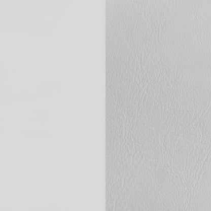 Cassia Queen LED Panel Bed White High Gloss