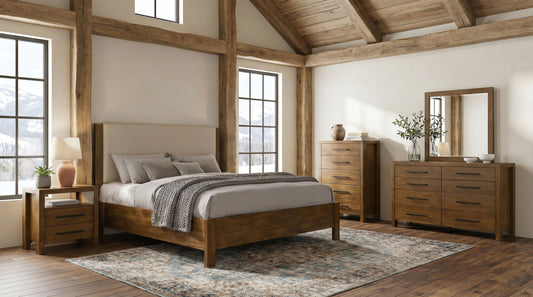 Adderley 5-piece California King Bedroom Set Warm Brown - The Sleep Loft - Online Mattress Showroom NYC