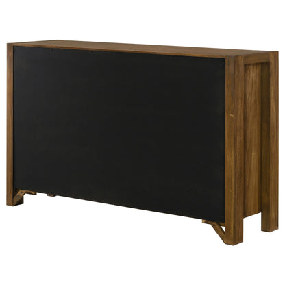 Adderley 8-drawer Bedroom Dresser Cabinet Warm Brown