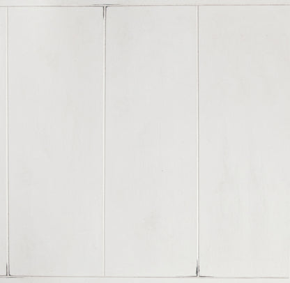 McKinney Queen LED Light Panel Bed Vintage White