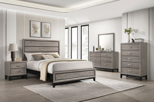 Valen Five-piece California King Bedroom Set Light Taupe - The Sleep Loft - Online Mattress Showroom NYC