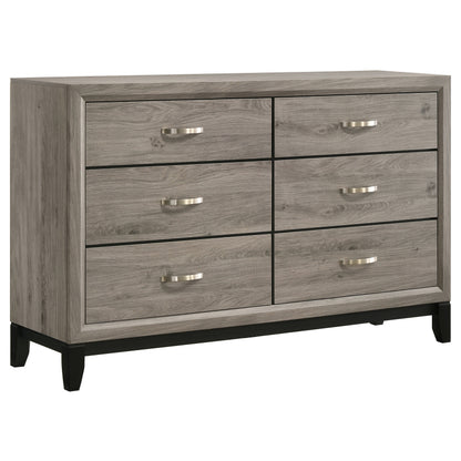 Valen Four-piece Twin Bedroom Set Light Taupe