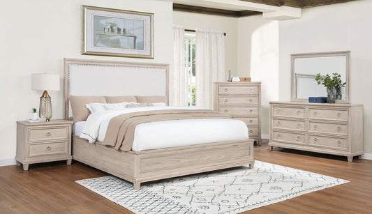 Pembroke 5-piece California King Bedroom Set Washed Oak - The Sleep Loft - Online Mattress Showroom NYC