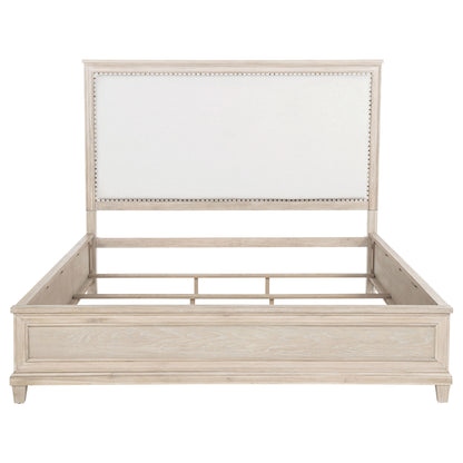 Pembroke 66-inch California King Panel Bed Washed Oak
