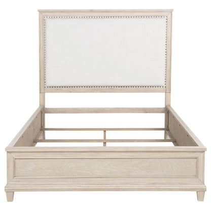 Pembroke 66-inch Queen Panel Bed Washed Oak