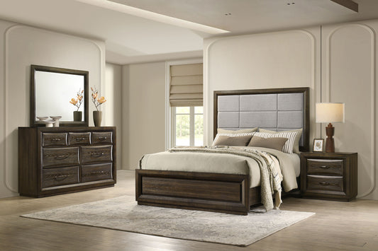 Atlas 4-piece California King Bedroom Set Dark Oak - The Sleep Loft - Online Mattress Showroom NYC