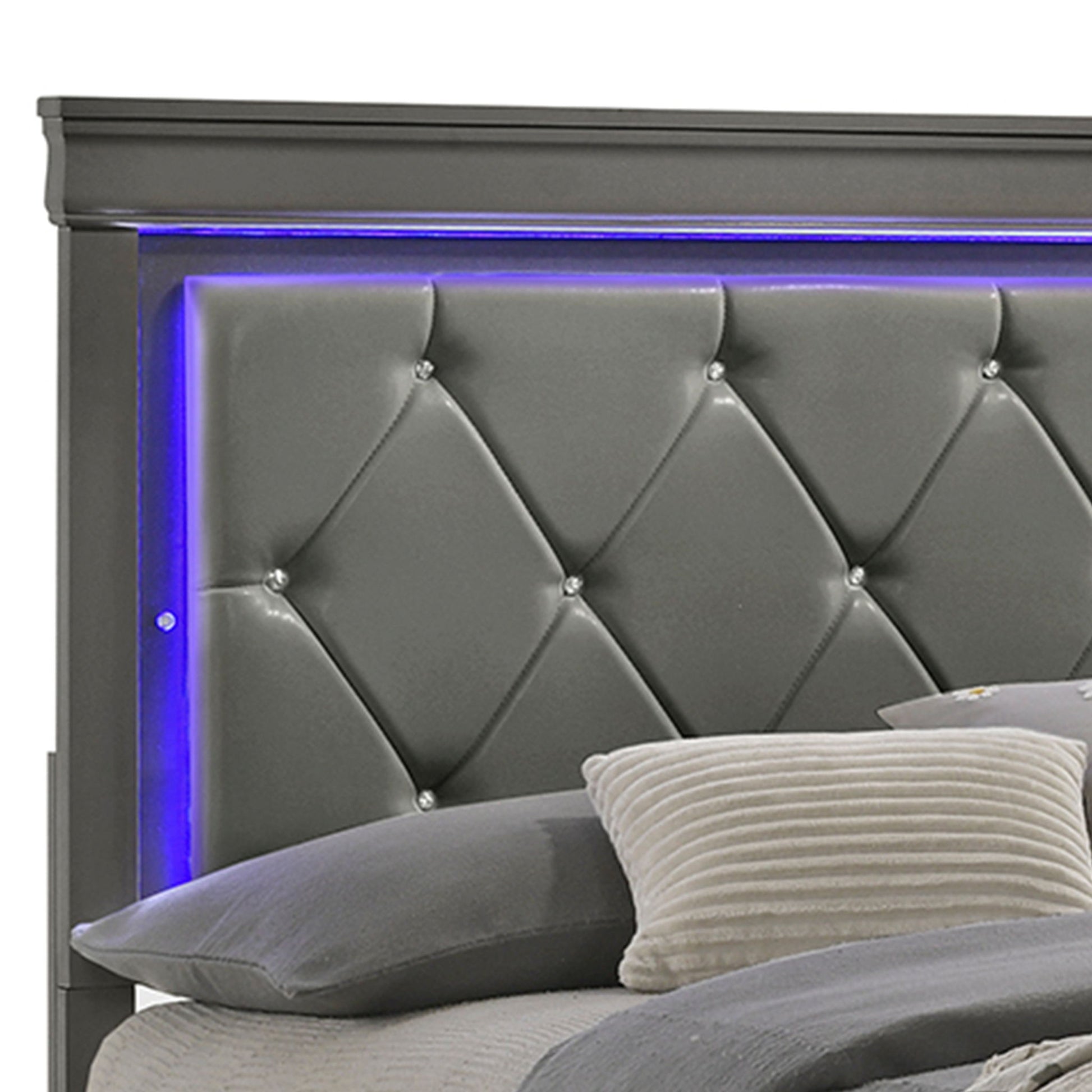 Blaze - Bed With LED Headboard - The Sleep Loft - Online Mattress Showroom NYC