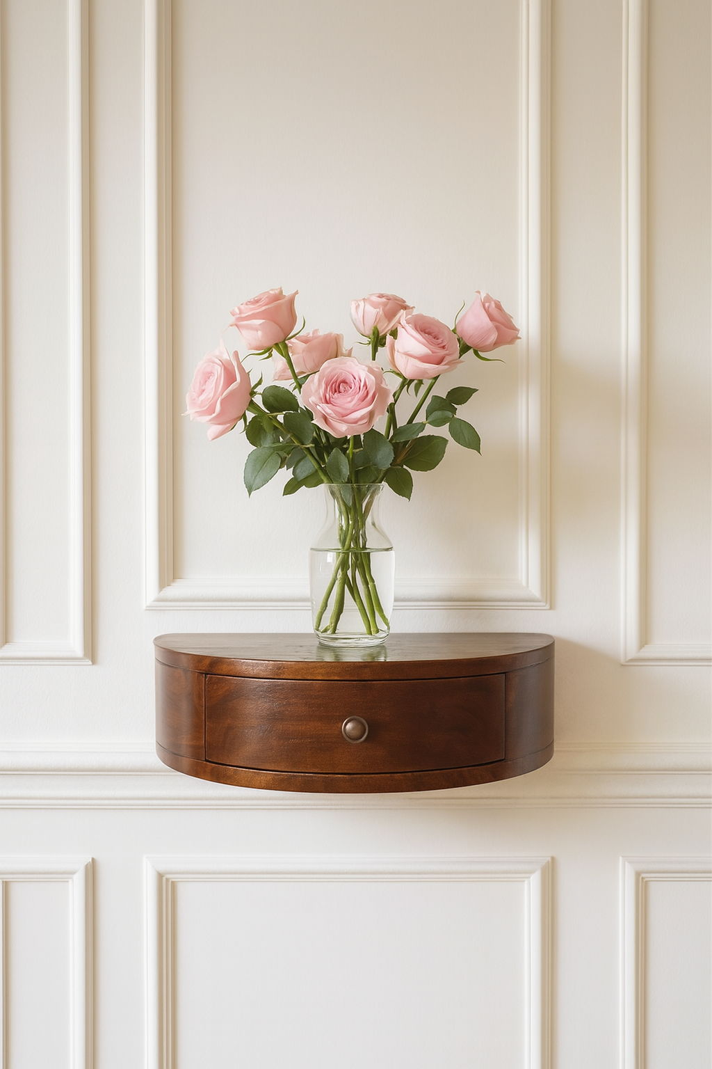 Lunar - Drawer Floating Nightstand - The Sleep Loft - Online Mattress Showroom NYC