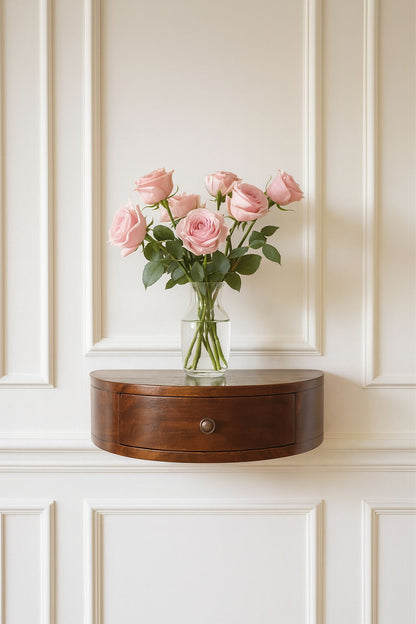 Lunar - Drawer Floating Nightstand - The Sleep Loft - Online Mattress Showroom NYC