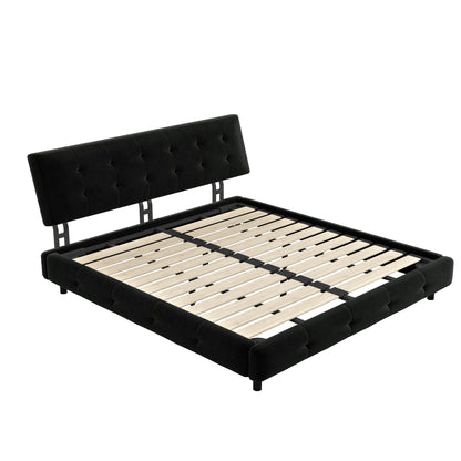 Tufted Headboard With Extra-Large Ultra-Soft Cloud Pillow Design - The Sleep Loft - Online Mattress Showroom NYC