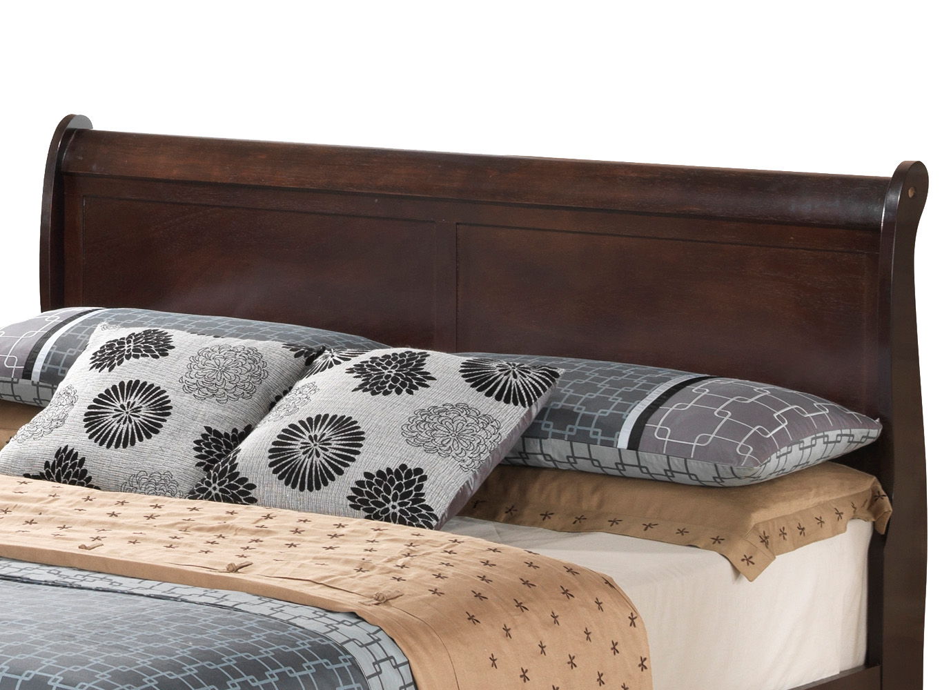 Sleigh Bed With Low Footboard - The Sleep Loft - Online Mattress Showroom NYC