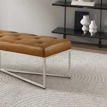 Harper - Bench - Tan - The Sleep Loft - Online Mattress Showroom NYC