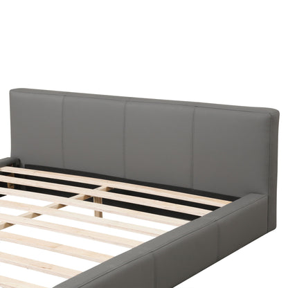 Stylish Upholstered Bed With Birch Wood Frame - The Sleep Loft - Online Mattress Showroom NYC