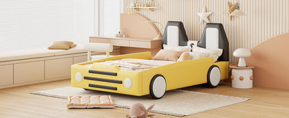 High Quality Race Car Shaped Platform Bed & Wheels - The Sleep Loft - Online Mattress Showroom NYC