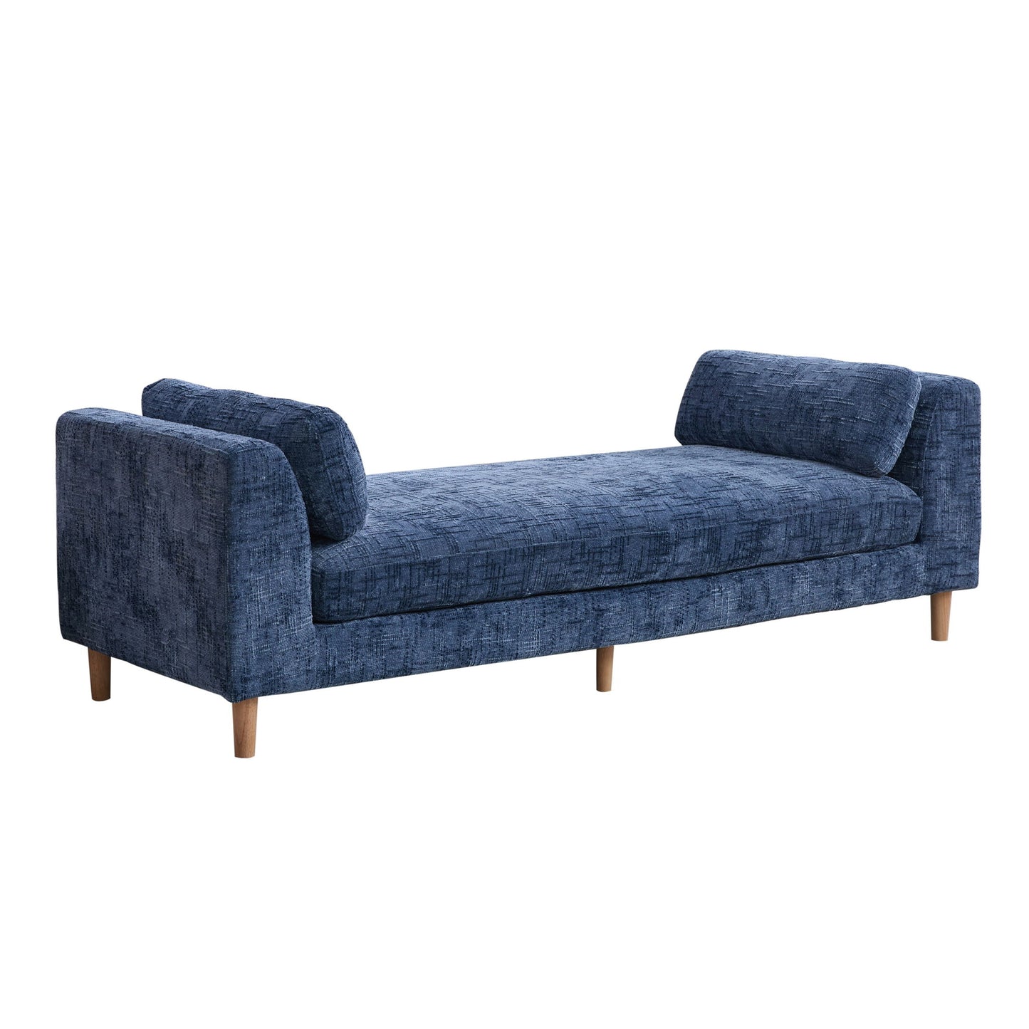 Modern Upholstered End Of Bed Bench With Armrests - The Sleep Loft - Online Mattress Showroom NYC