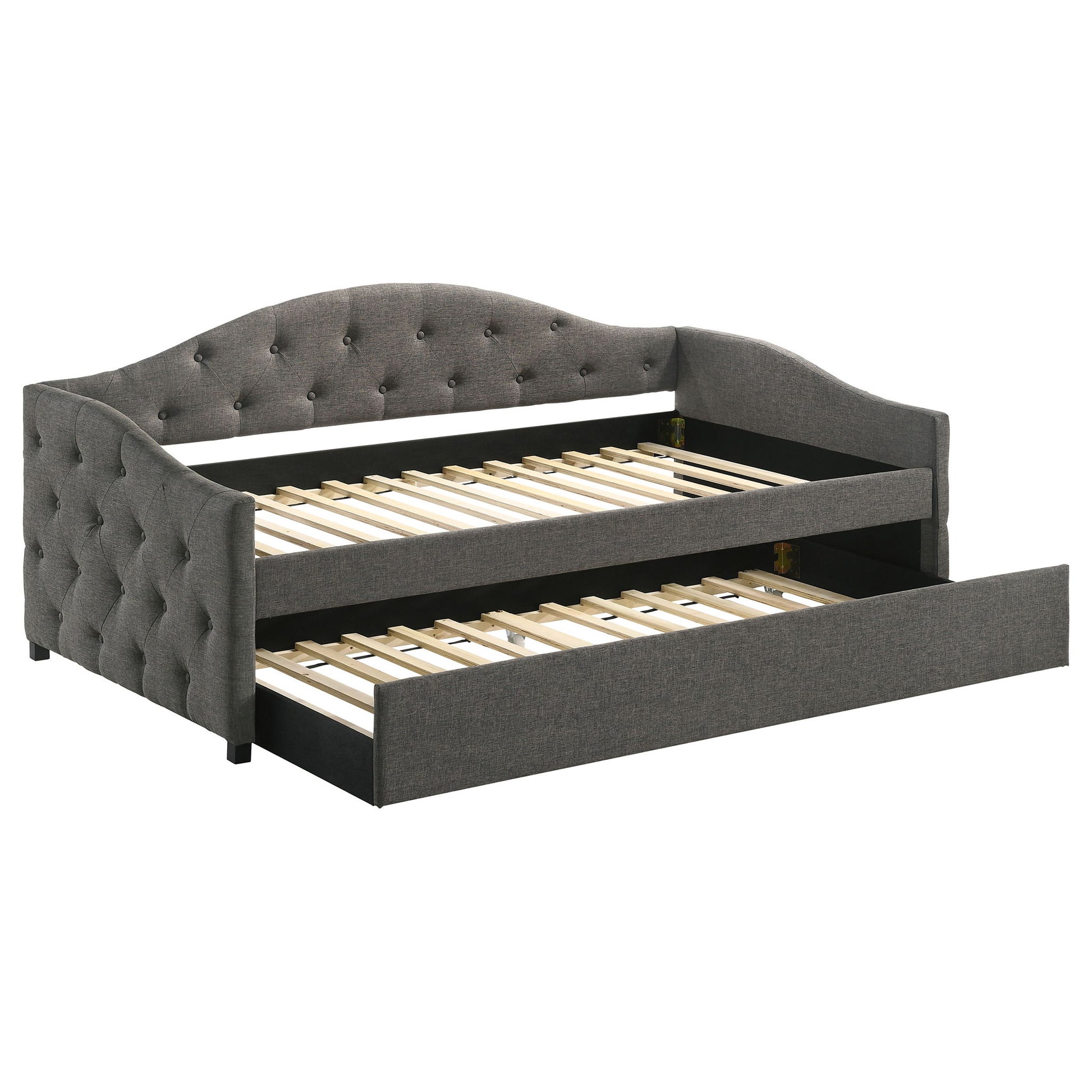Tremont - Twin Daybed With Trundle - Gray - The Sleep Loft - Online Mattress Showroom NYC
