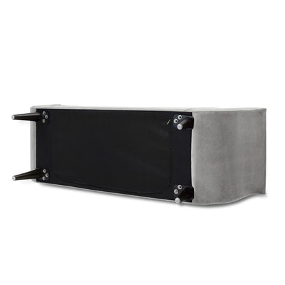 Alma - Tufted Flared Arm Entryway Bench - The Sleep Loft - Online Mattress Showroom NYC