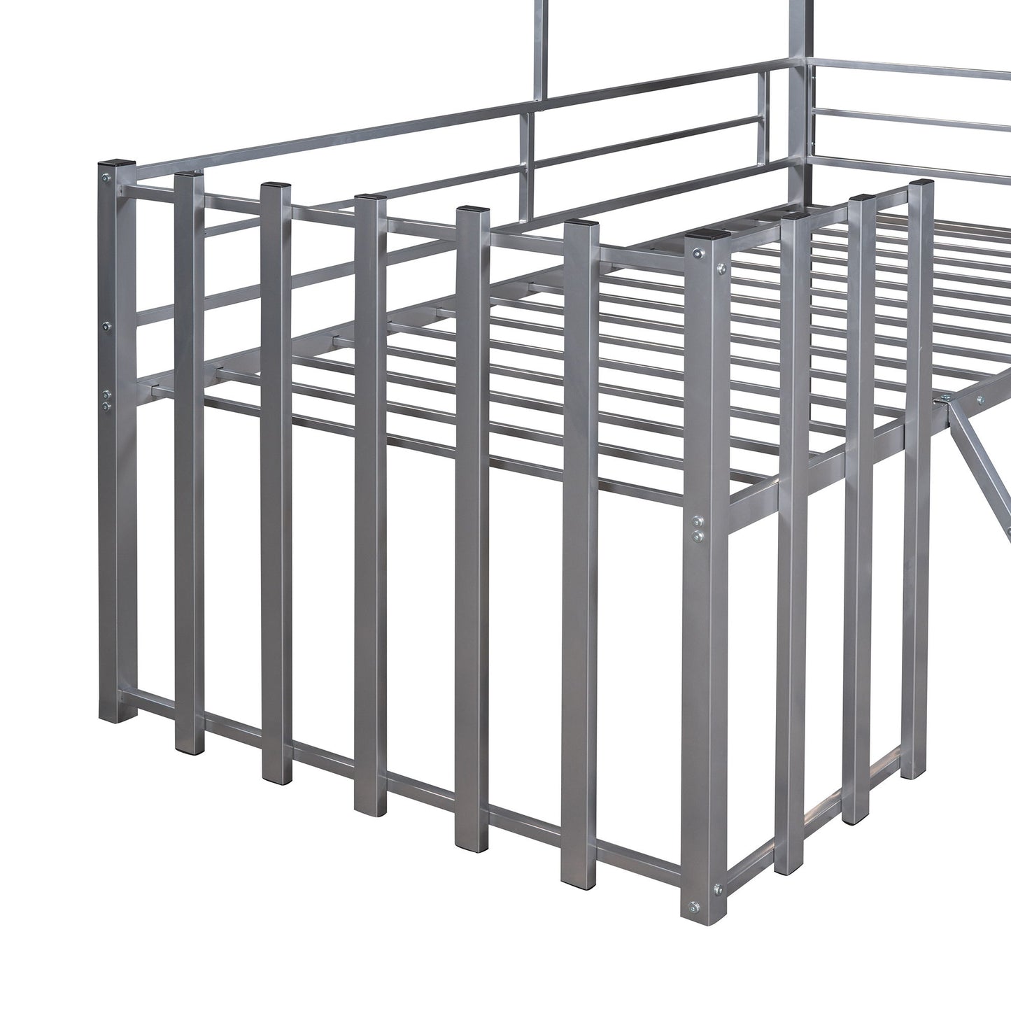 Loft Bed With Roof, Window, Guardrail, Ladder - The Sleep Loft - Online Mattress Showroom NYC