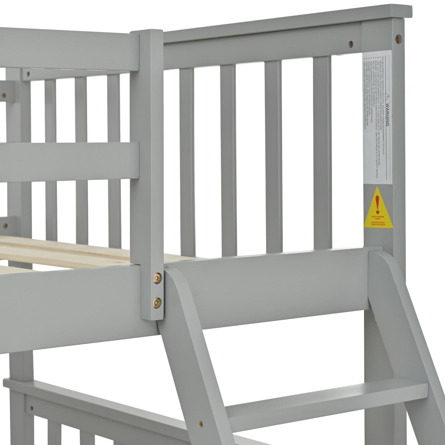 Bunk Bed With Ladder, And Safety Guard Rails - The Sleep Loft - Online Mattress Showroom NYC