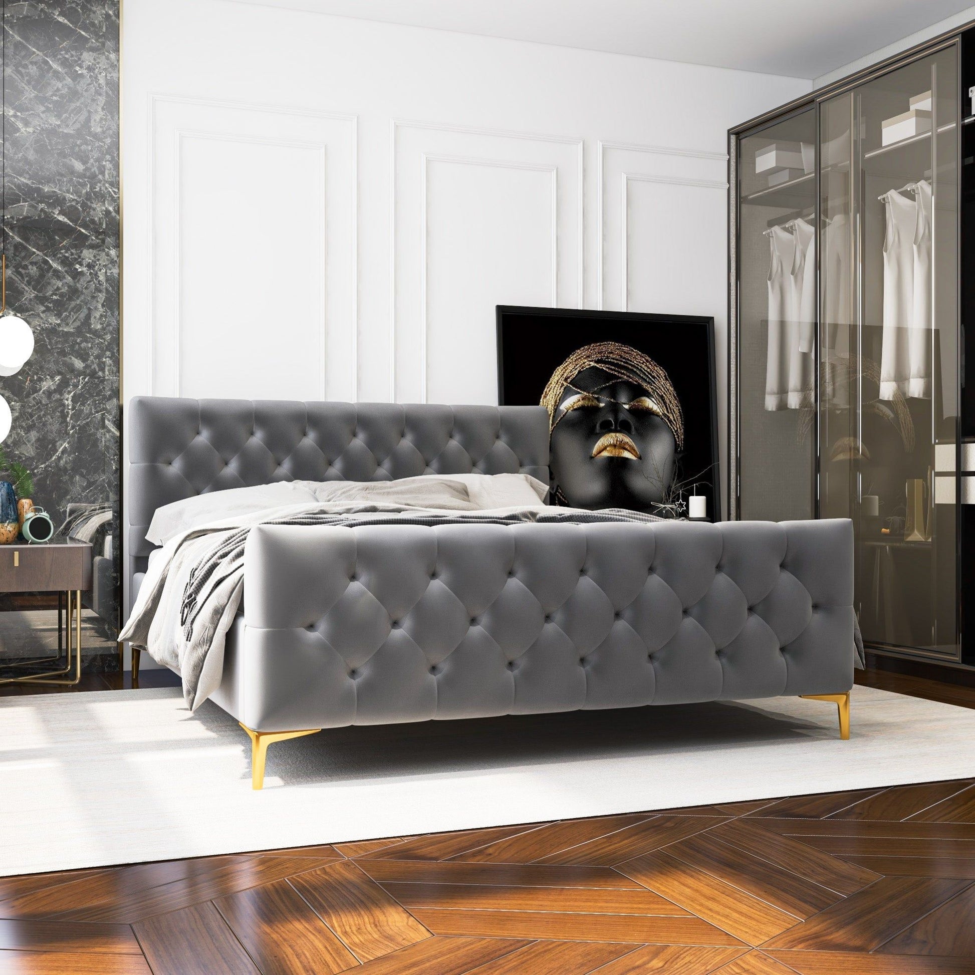 Bailey - Elegant Design Bed - The Sleep Loft - Online Mattress Showroom NYC