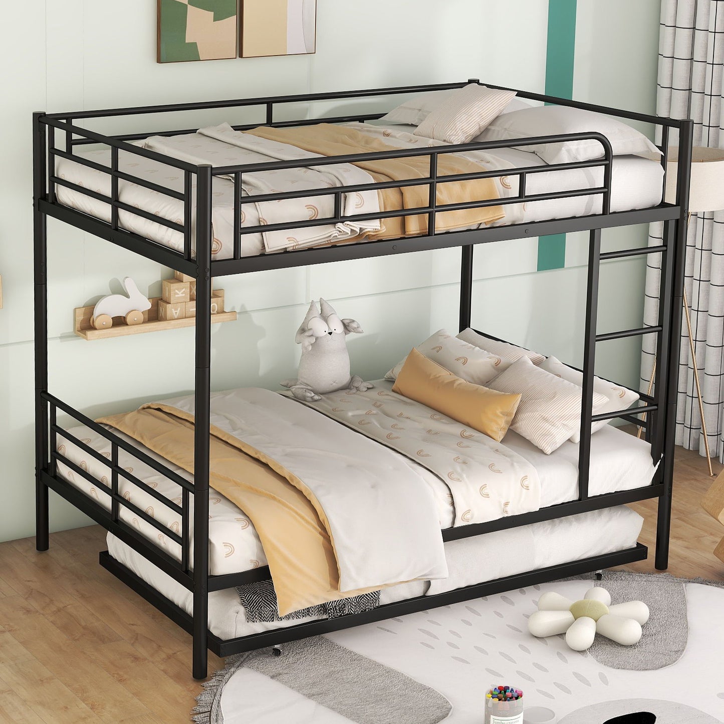 Steel Construction Bunk Bed - The Sleep Loft - Online Mattress Showroom NYC