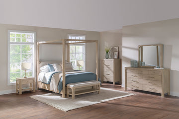 Solano 5-piece Eastern King Bedroom Set Weathered Mango - The Sleep Loft - Online Mattress Showroom NYC