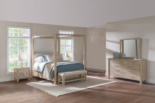 Solano 4-piece California King Bedroom Set Weathered Mango - The Sleep Loft - Online Mattress Showroom NYC