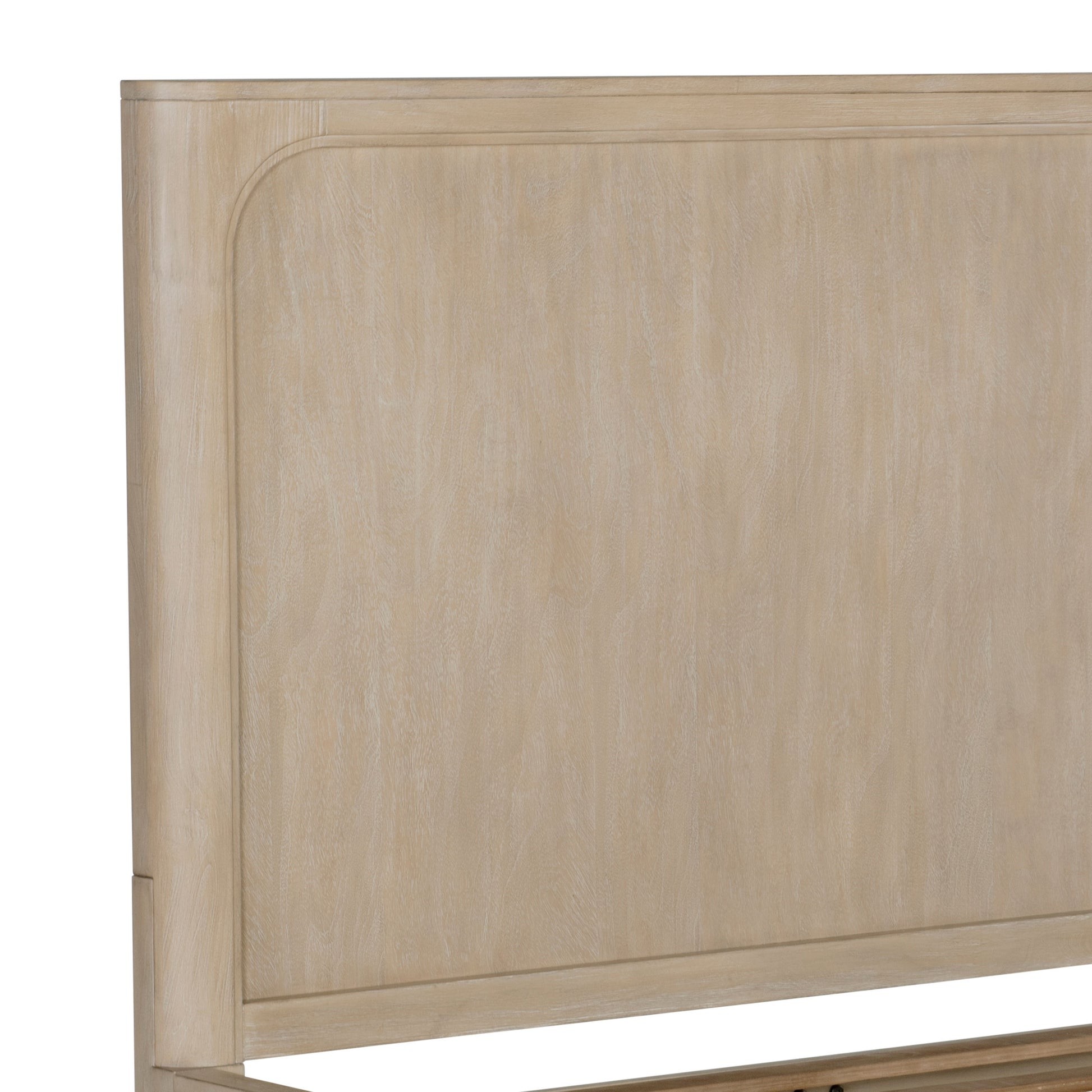 Solano 81-inch California King Panel Bed Weathered Mango