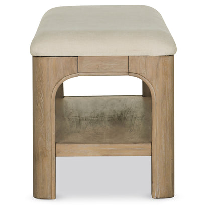 Solano 52-inch Bedroom Bed End Bench Weathered Mango