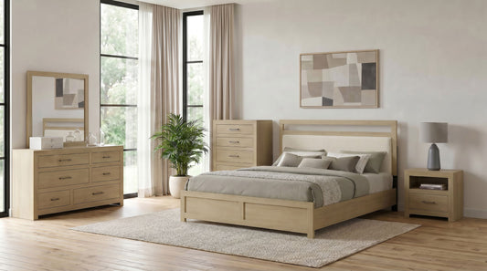 Hendricks 5-piece California King Bedroom Set Light Oak - The Sleep Loft - Online Mattress Showroom NYC