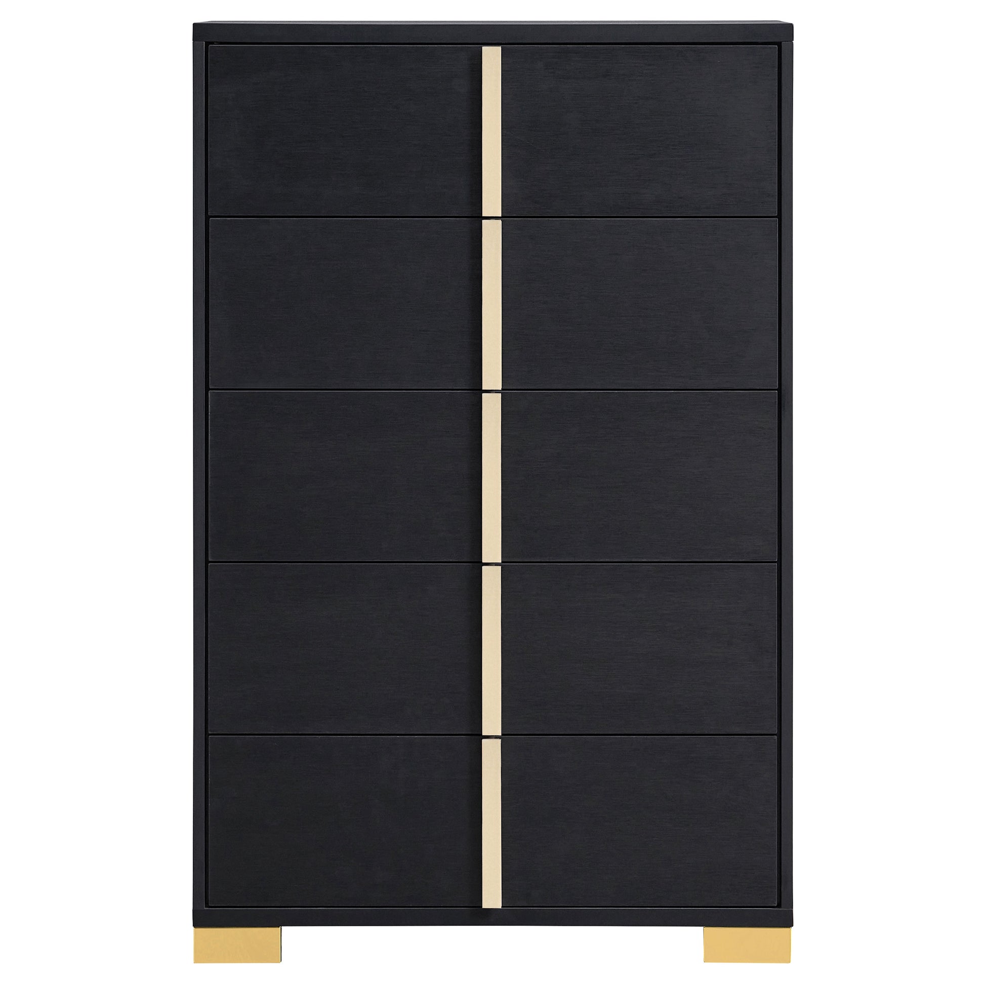 Marceline 5-drawer Bedroom Chest Black