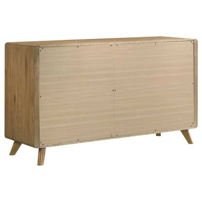 Bennett 4-piece Eastern King Bedroom Set Light Oak