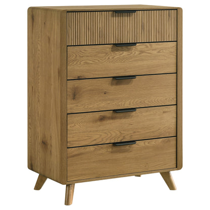 Bennett 5-piece Queen Bedroom Set Light Oak