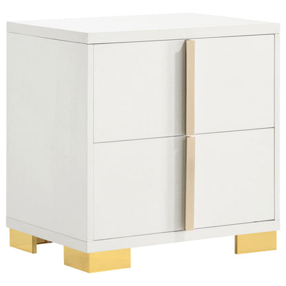 Marceline 4-piece Eastern King Bedroom Set White