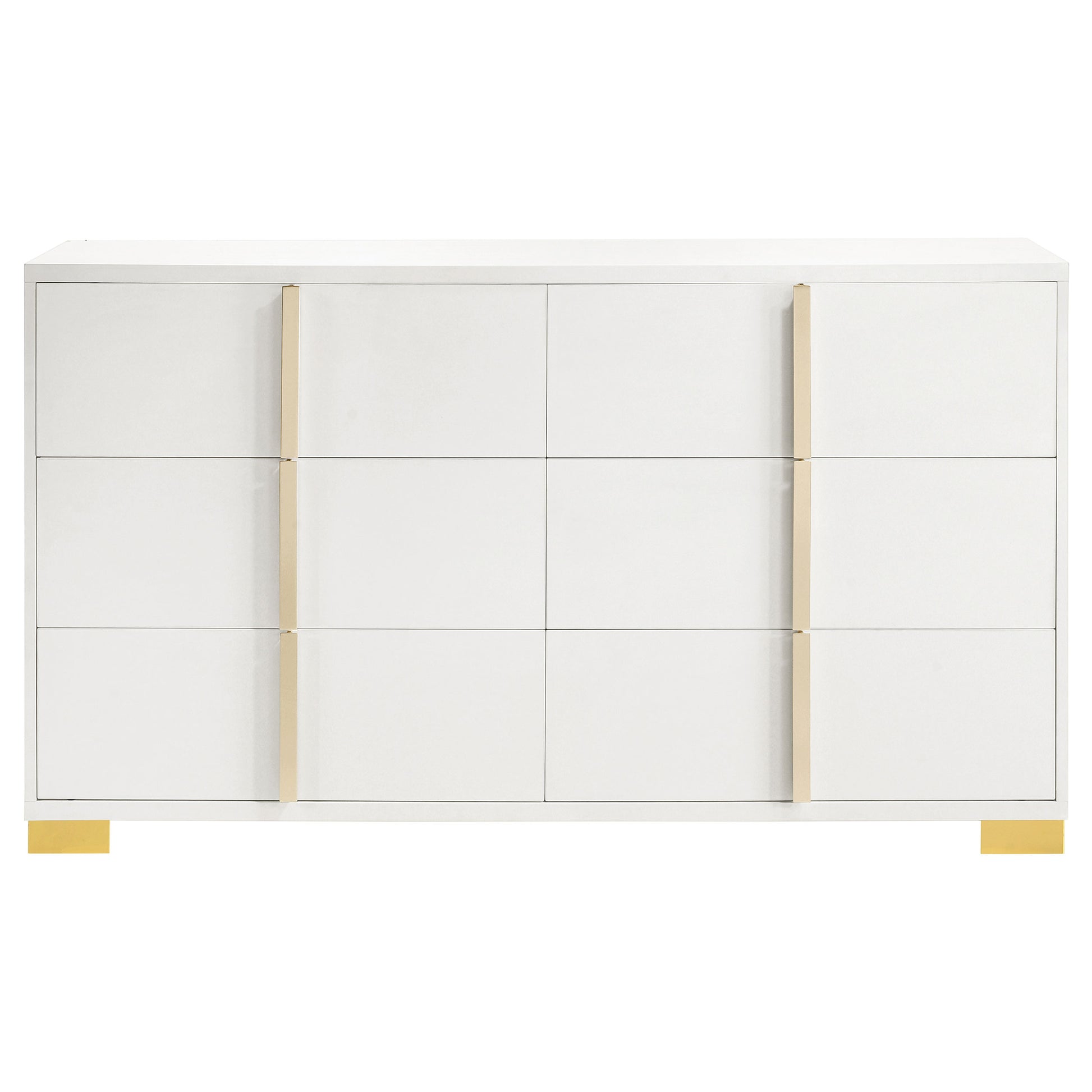 Marceline 4-piece Eastern King Bedroom Set White