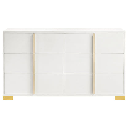 Marceline 6-drawer Dresser White