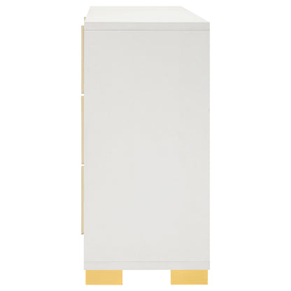 Marceline 6-drawer Dresser White