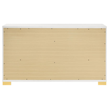 Marceline 6-drawer Dresser White