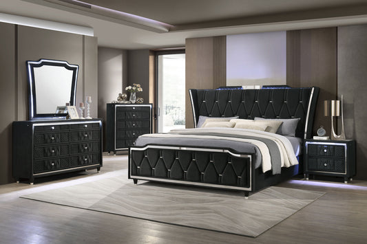 Lorient 5-piece California King Bedroom Set Black - The Sleep Loft - Online Mattress Showroom NYC