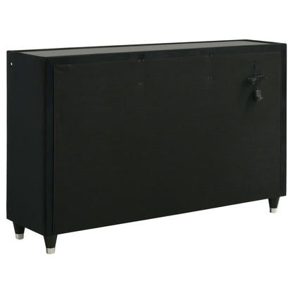 Lorient 4-piece Queen Bedroom Set Black