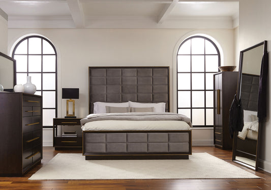 Durango 4-piece California King Bedroom Set Peppercorn - The Sleep Loft - Online Mattress Showroom NYC