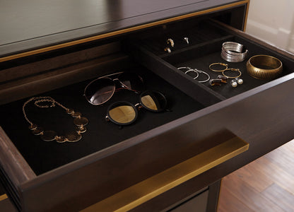 Durango 8-drawer Dresser with Mirror Smoked Peppercorn