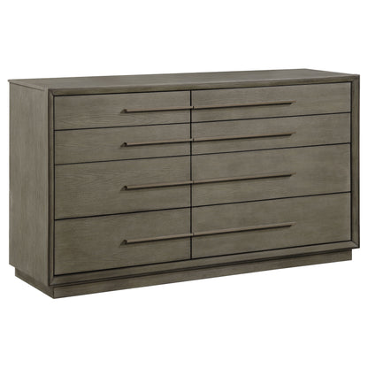 Durango 4-piece Eastern King Bedroom Set Taupe Oak