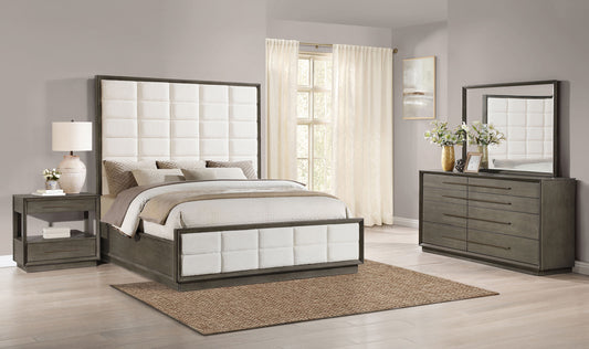 Durango 4-piece California King Bedroom Set Taupe Oak - The Sleep Loft - Online Mattress Showroom NYC