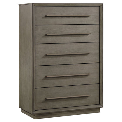 Durango 5-piece California King Bedroom Set Taupe Oak